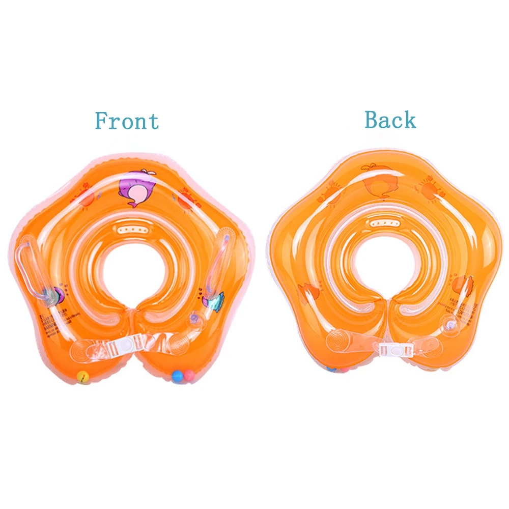 От 0 до 18 месяцев Новорожденные шеи колеса надувные для детей водные игрушки Плавательный круг Младенцы маленькие дети безопасности плавающие Детские ванны шеи кольца