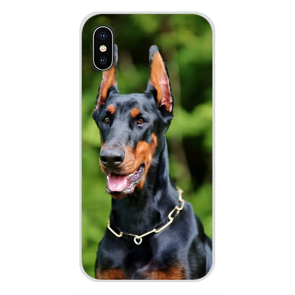 Аксессуары чехлы для телефонов Чехлы Doberman Pinscher dog Samsung Galaxy J1 J2 J3 J4 J5 J6 J7 J8 Plus 2018 Prime