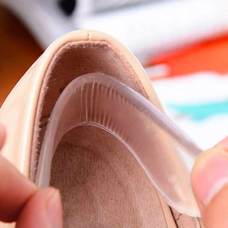 

1 Pair High Heels Silicone Insoles Fashion Feet Care Soft Insole Shoes Women Stiletto Heel Protectors Gel MR0010