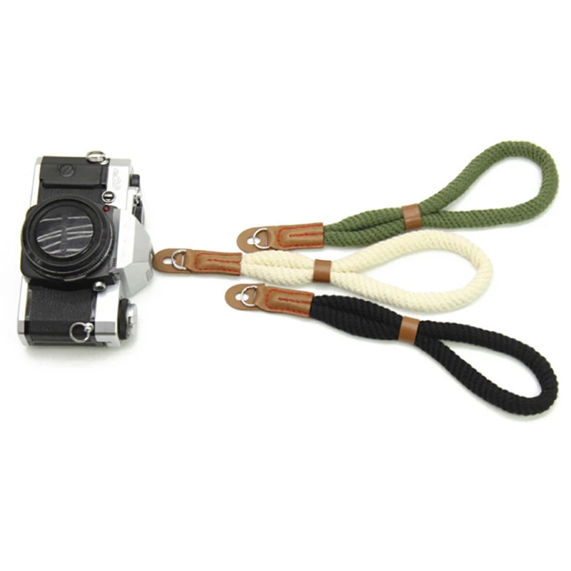 1pc Camera Strap Wrist Strap Hot Sale Hand Nylon Rope Camera Wrist Straps Wrist Band Lanyard For Leica Digital SLR Camera leica