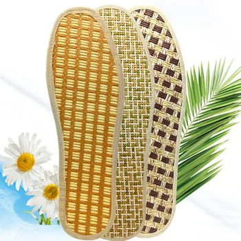

Hand-Woven Bamboo Charcoal Linen Insoles For The Feet Sports Anti-Bacterial Insoles Breathable Hard-Wearing Quick-Drying Insert