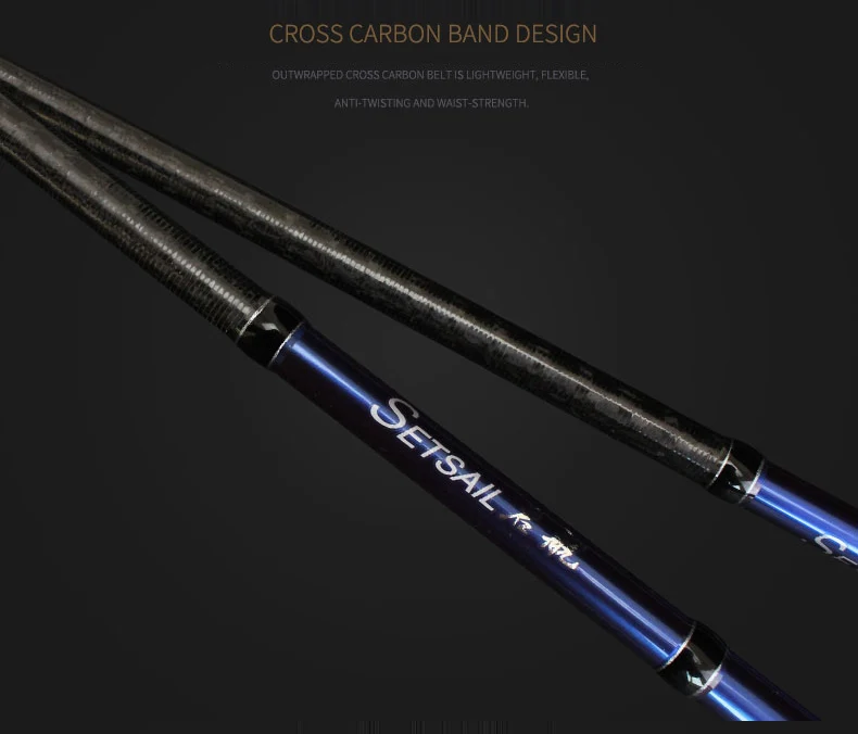 RoseWood 2-Piece Hard Boat Rod Night Luminous Tip 2.4m Saltwater Spinning Casting Offshore Surf Fishing Rod Stick  (7)