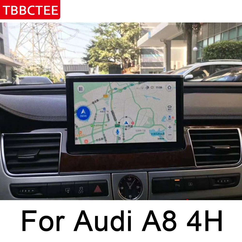 Excellent For Audi A8 4H 2011~2018 MMI Andrid Car Multimedia Player Auto radio gps Navi Map WiFi original style Bluetooth head unit 4