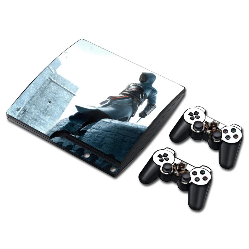 

free drop shipping PVC Full Cover skin sticker for ps3 slim Skins Stickers for ps3 slim Accessories #TN-P3Slim-1035
