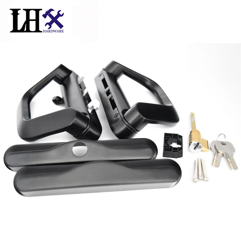 

LHX CMMS233 Hardware Handle For Interior Door Modern Design High Quality Lock Glass Wooden Door Professional Locks Cerradura