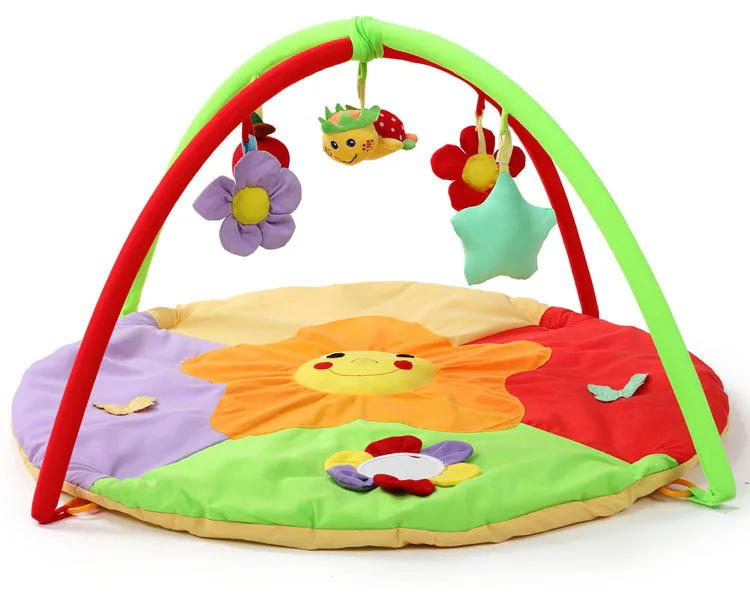 Sunflower Baby Playmat Musical Play Mats With Toys Infant Game Mat