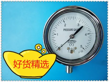 

60MM Vertical Micro-pressure Gauge, Micro-pressure Gauge, 0-5psi Micro-pressure Barometer, Can Be Customized