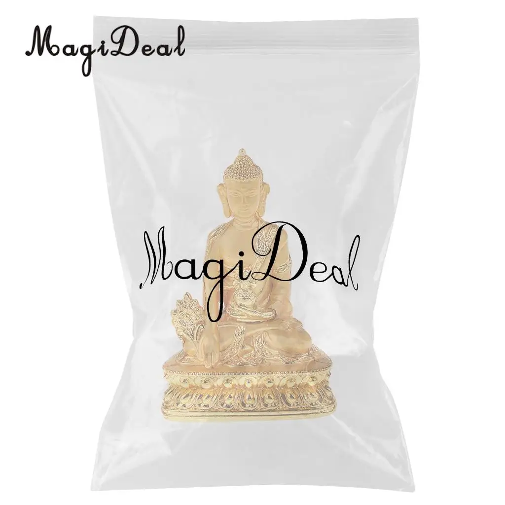 Meditation Buddha Statue Religion Sculpture Buddhist Pharmacist Figurine Bless Family Home Efficacious Protection