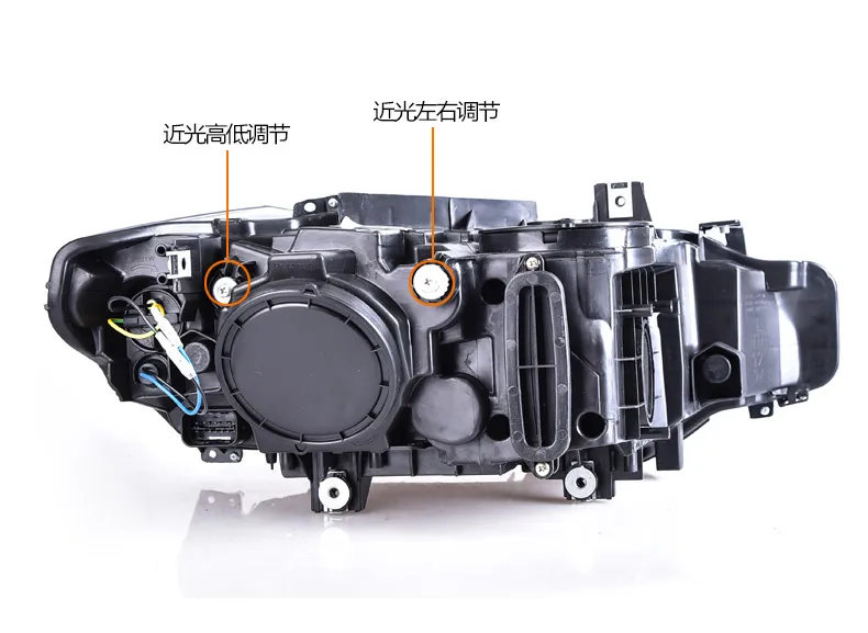 KOWELL стайлинга автомобилей для 3 серии F30 фары 2013-16 для F30 светодиодный налобный фонарь Ангел глаз светодиодный DRL передний свет bi-ксеноновая линзы ксеноновая лампа