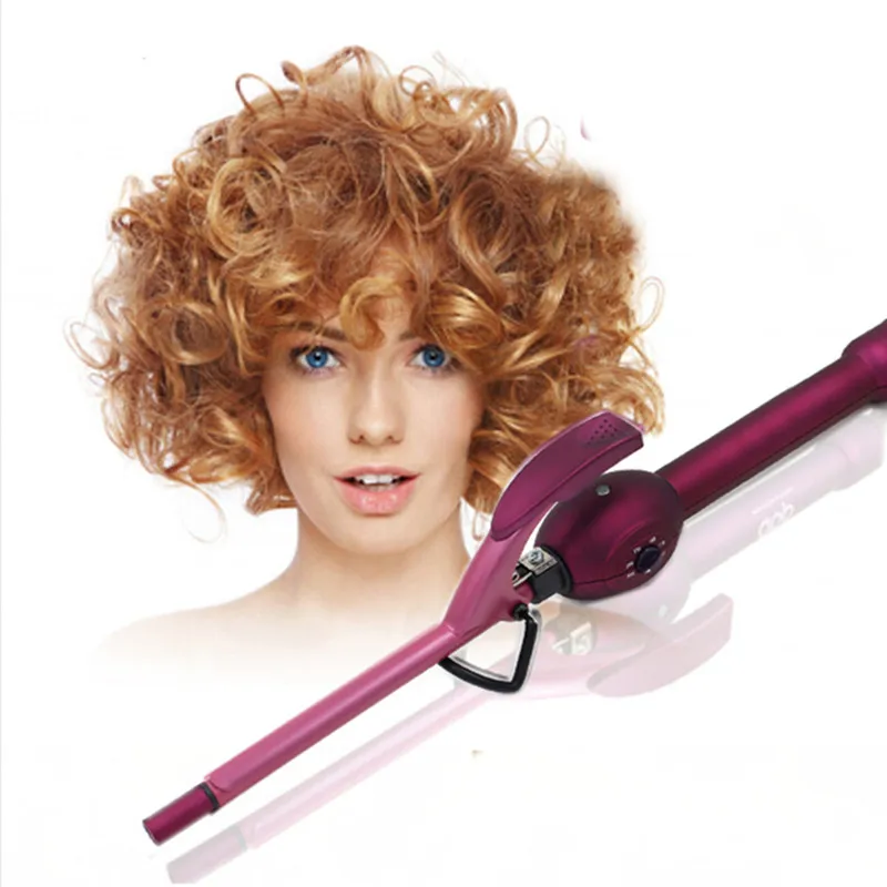 9mm Super Slim Curling Irons Professional Hair Curler Irons For
