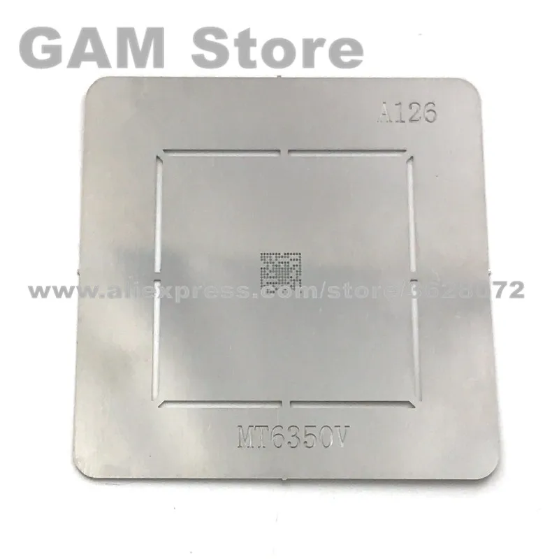 

MT6350V BGA Stencil For Redmi 3 power IC Chip Reballing Pins BGA Direct Heating Template A126