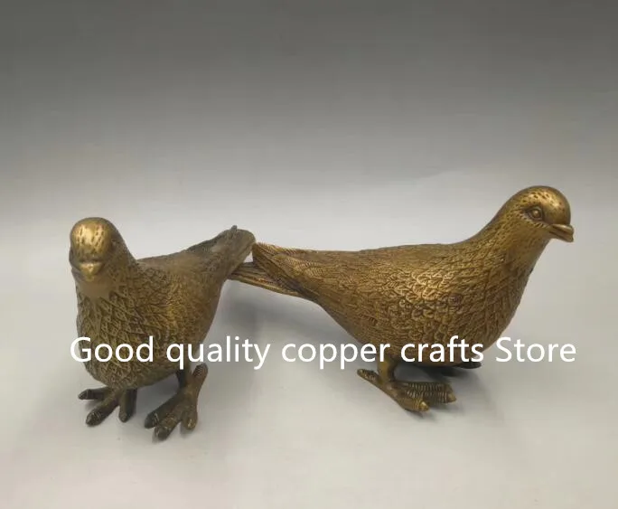 

Соберите архаизму из латуни, статую птицы мира, пару