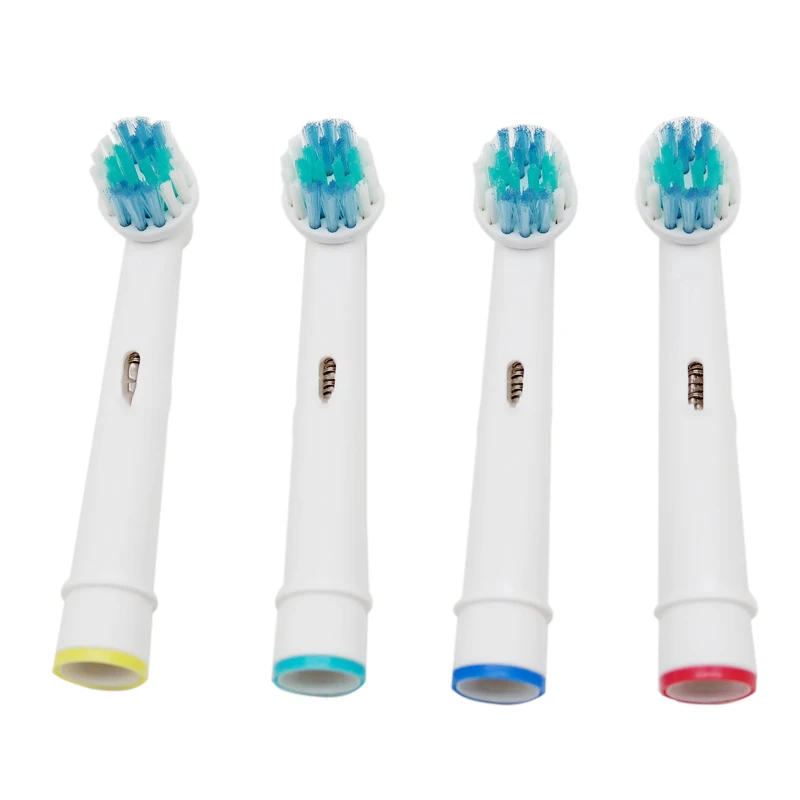 4 шт Мягкий сменные насадки для щёток для перорального электрической Teethbrush головы глубокой очистки Белый Зуб Уход Инструмент зубная щетка