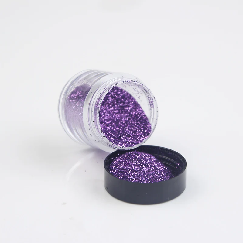 purple glitter