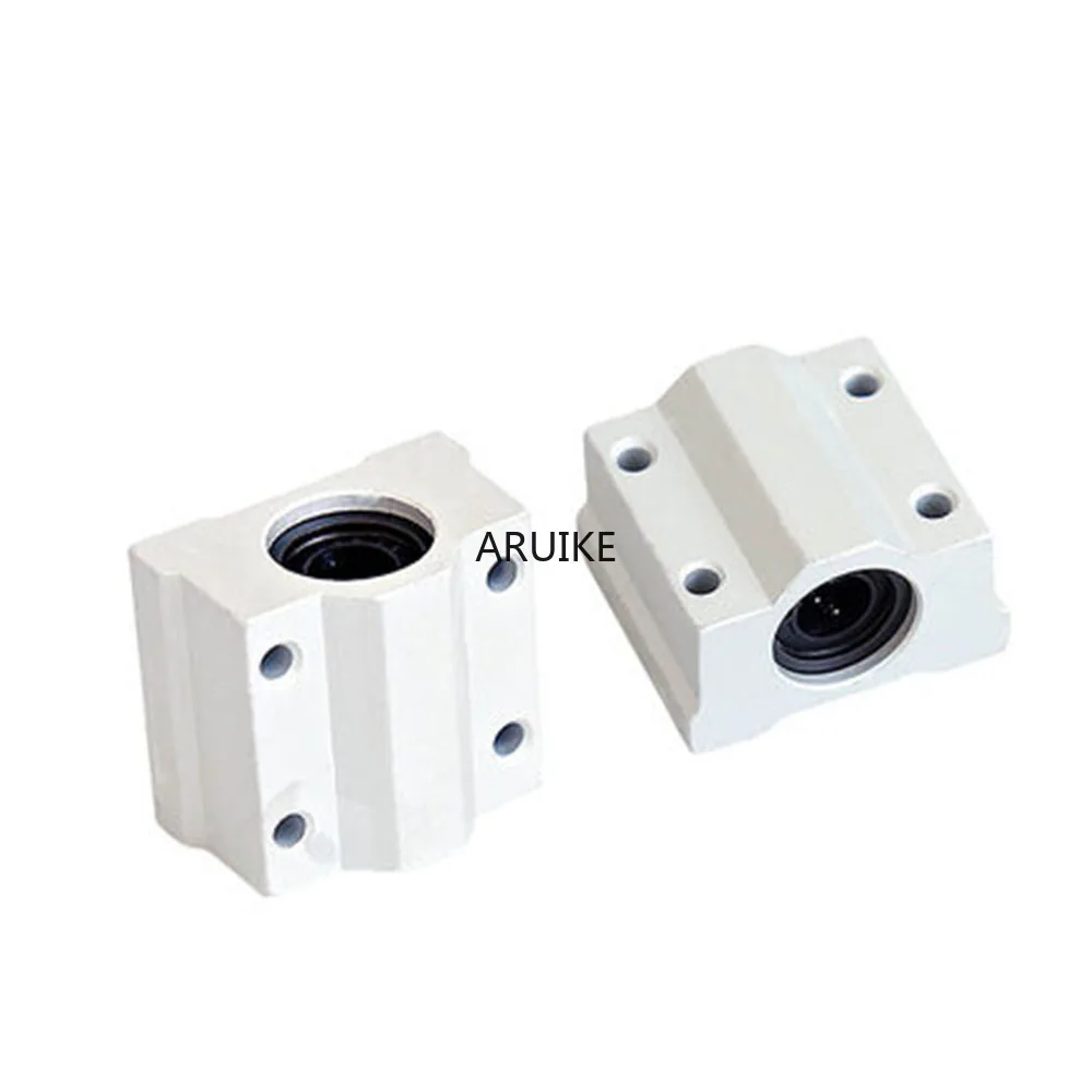 3 pcs FREE SHIPPING Miniature quality CNC 6 mm 4 bolt square bearing block 