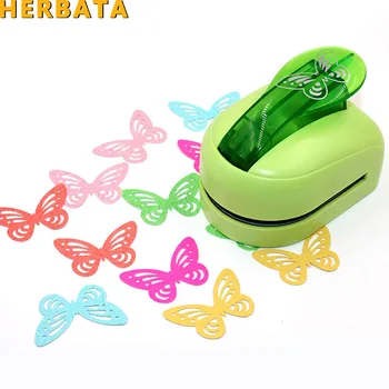 

Free Shipping Big size Butterfly Shaped Paper/Foam Hole Puncher For Greet Card Handmade DIY Scrapbook Petal Craft Punch Machine