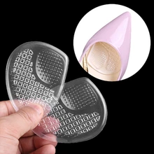 2 шт колодки для обуви в передней части стопы гелевые массажные Нескользящие стельки для обуви на каблуках