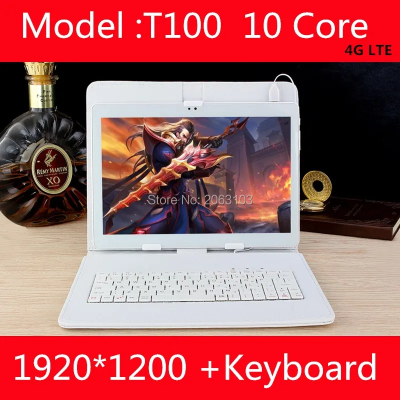 2019 новейший Android 7,0 Deca Core 10 ''планшетный ПК 4 ГБ ОЗУ 64 Гб ПЗУ дюймов 1920X1200 8MP 6000 мАч wifi gps 4G LTE планшетный ПК