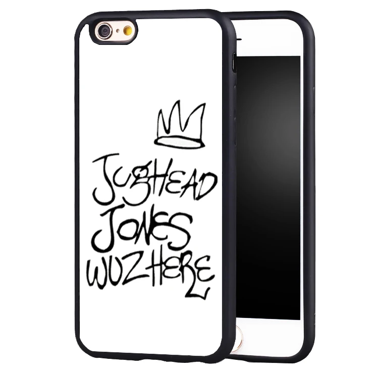 American TV Riverdale Jughead Jones Woz Soft Silicone Full Protective case Cover For iPhone X 8 7 7Plus 6 6S Plus 5 5S 5C SE |