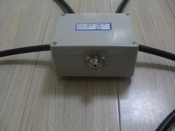 FMUSER DP100 FM антенна 4 шт. + FM04 в 1 силовой разветвитель для 350 Вт 600 передатчик
