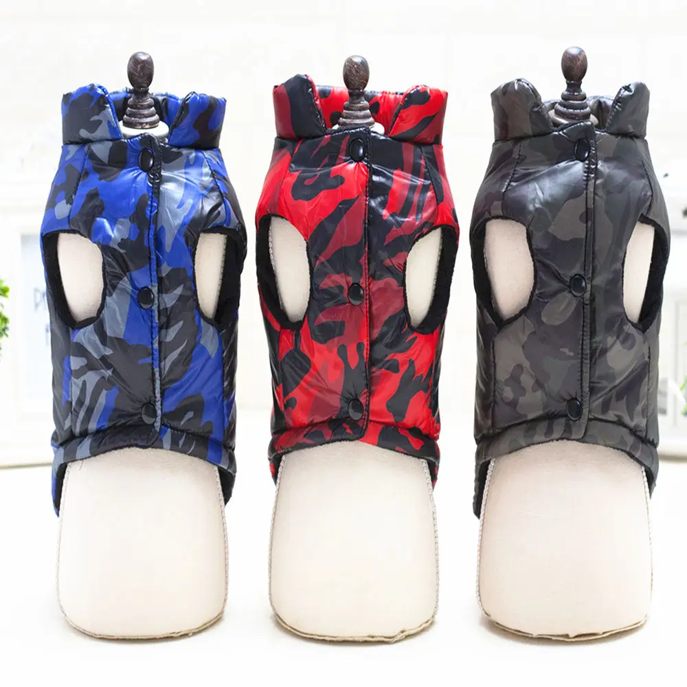 

Newest brand name pet dog clothes for winter Camouflage pet dog coats jackets for puppy dogs chihuahua yorkshire
