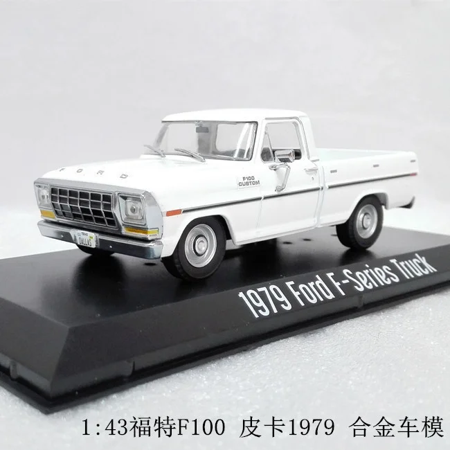Зеленый светильник 1:43 серия Ford F Truck boutique игрушечные машинки из сплава для детей