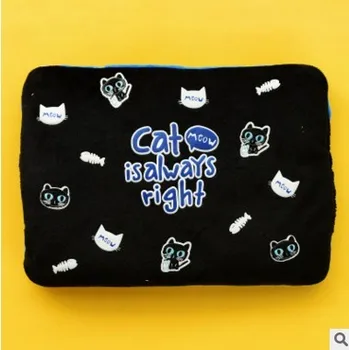 

Free shipping warm hands cartoon grey sheep pattern plush hot water bag charging electric hot water bag