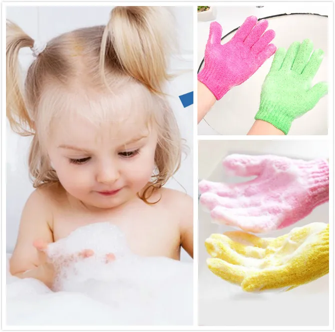 1 шт. вспененные перчатки Детские ванны для душа младенец коврик для ванной новорожденный безопасность чистое полотенце для купания