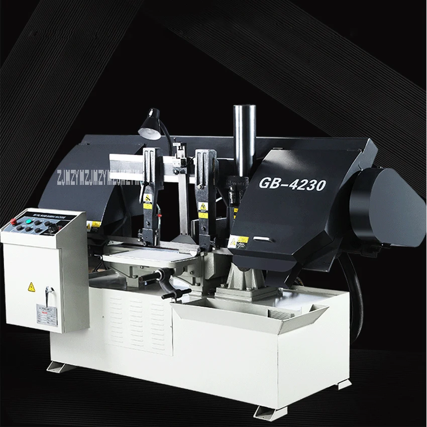 GB4230 Semi-automatic Metal Band Sawing Machine High-quality Single-Column Horizontal Band Sawing Machine 380V 3KW (450*320mm) GB4230 Semi-automatic Metal Band Sawing Machine High-quality Single-Column Horizontal Band Sawing Machine 380V 3KW (450*320mm)