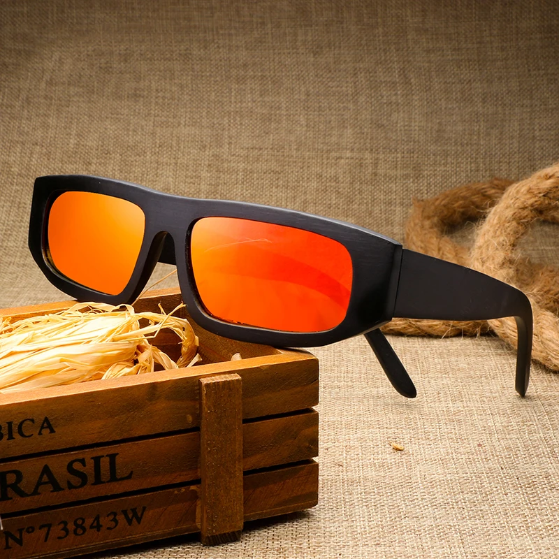 Дизайн мужские и женские бамбуковые деревянные солнцезащитные очки поляризованные линзы UV400 ZC28