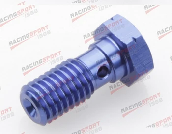 

Banjo Bolt UNF 9/16-24UNF Aluminium alloy Banjo Bolts Brake Adaptor AD63014 blue