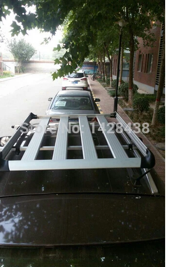 3 шт 1,4*1 м! SUV крыша на крыше багаж грузовой перевозчик багажник корзина для хранения Бар отделка