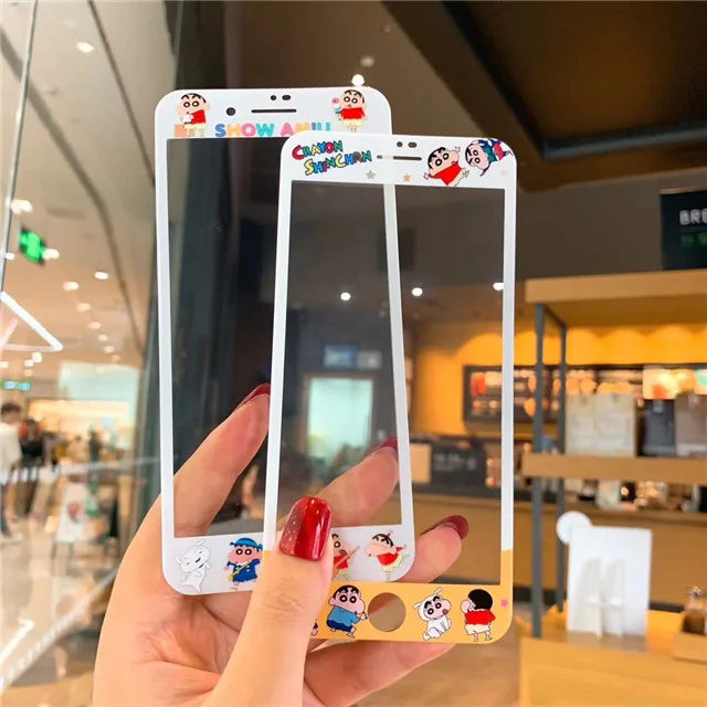 3D полное покрытие изогнутый край экрана протектор для iPhone6 7 8 6s плюс защитное