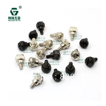 

6#-32*5mm carbon steel with nickel thumb screw (50PCS/BAG)