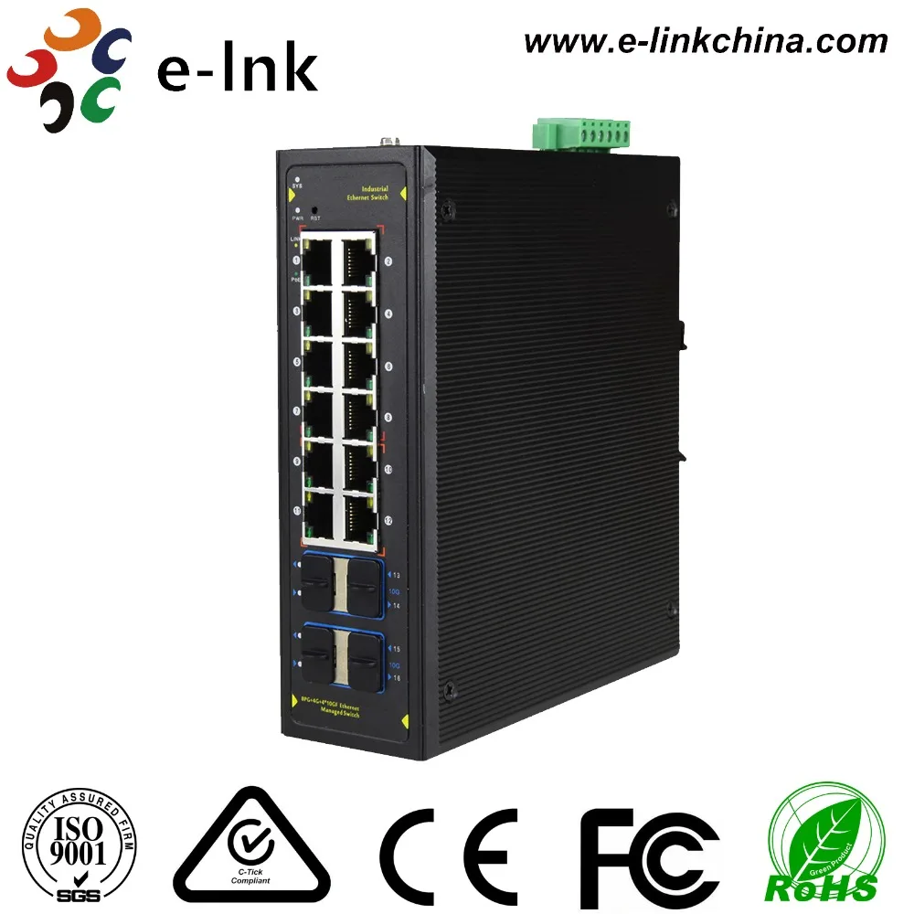 

L2+ Network Managed Hardened 12-port 10/100/1000BASE-T + 4-port 10G SFP+ Ethernet Switch