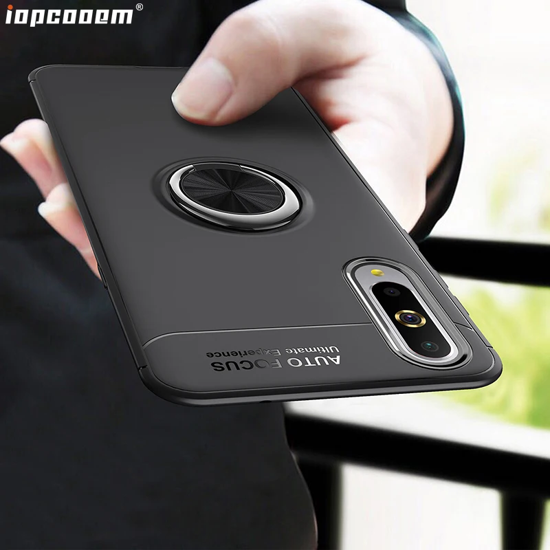 

For Xiaomi mi 9 case mi9 Silica gel cover Car Holder Stand Magnetic Bracket Finger Ring TPU Case For Xiaomi 9 Coque