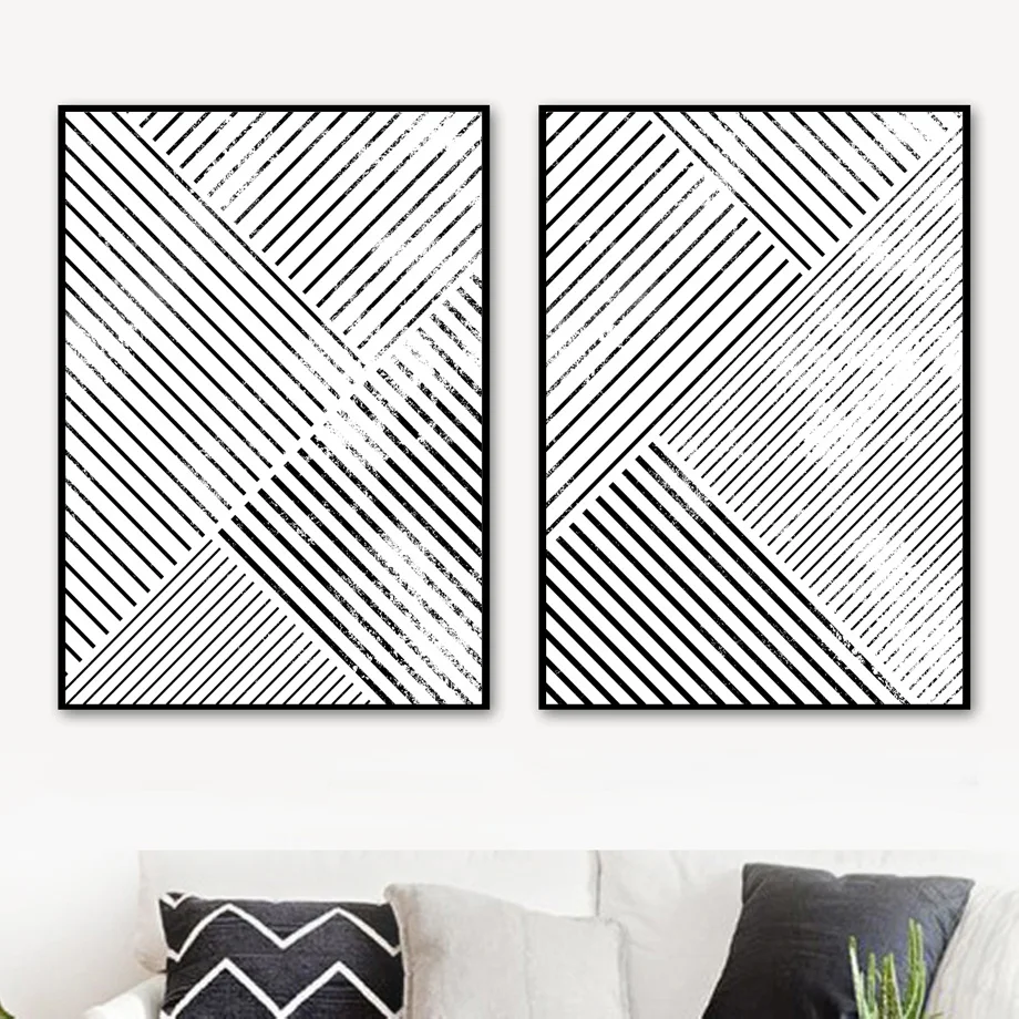 Abstract-geometry-Line-Wall-Art-Canvas-Painting-Nordic-Posters-And-Prints-Black-White-Wall-Pictures-For (2)