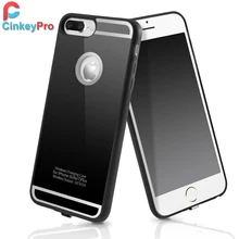 CinkeyPro QI Беспроводной Зарядное устройство приемник чехол для iPhone 7, 6, 6 S, Plus, iPhone6 универсальный адаптер 5 V/1A зарядки