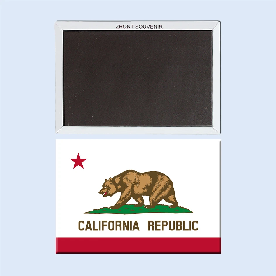 Golden State домашний декор флаг штата Калифорния магнит на холодильник 002|flag fridge