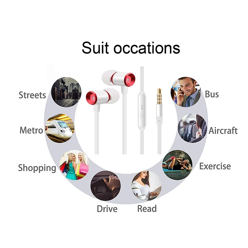 Проводные наушники для ПК 3 5 мм Hifi бас Музыка игры Спорт гарнитура samsung Xiaomi huawei