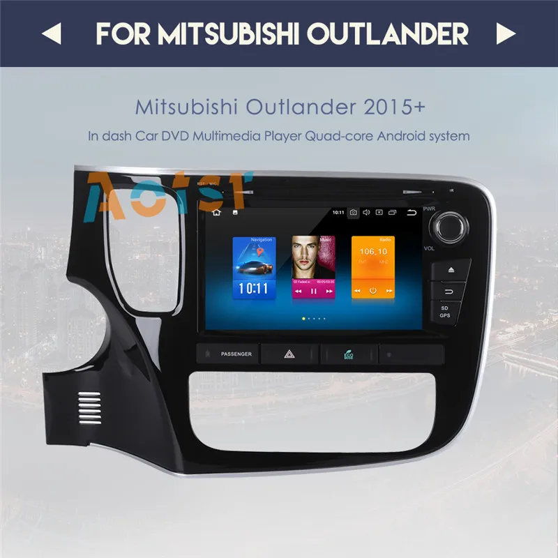 Sale 8"Android 8.0 Octa Core Car GPS for Mitsubishi Outlander 2014-2017 DVD Player Stereo Auto Radio Head unit Multimedia Video 4