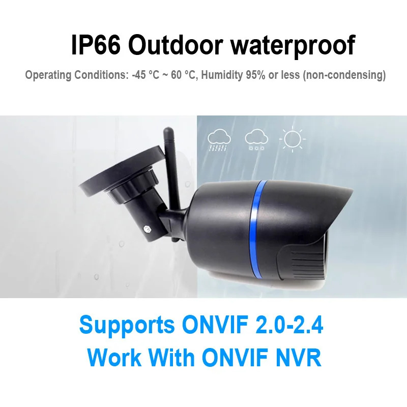 Ip камера Wi Fi 1080 P 960 720 HD Беспроводная Cctv Безопасность Крытый Открытый