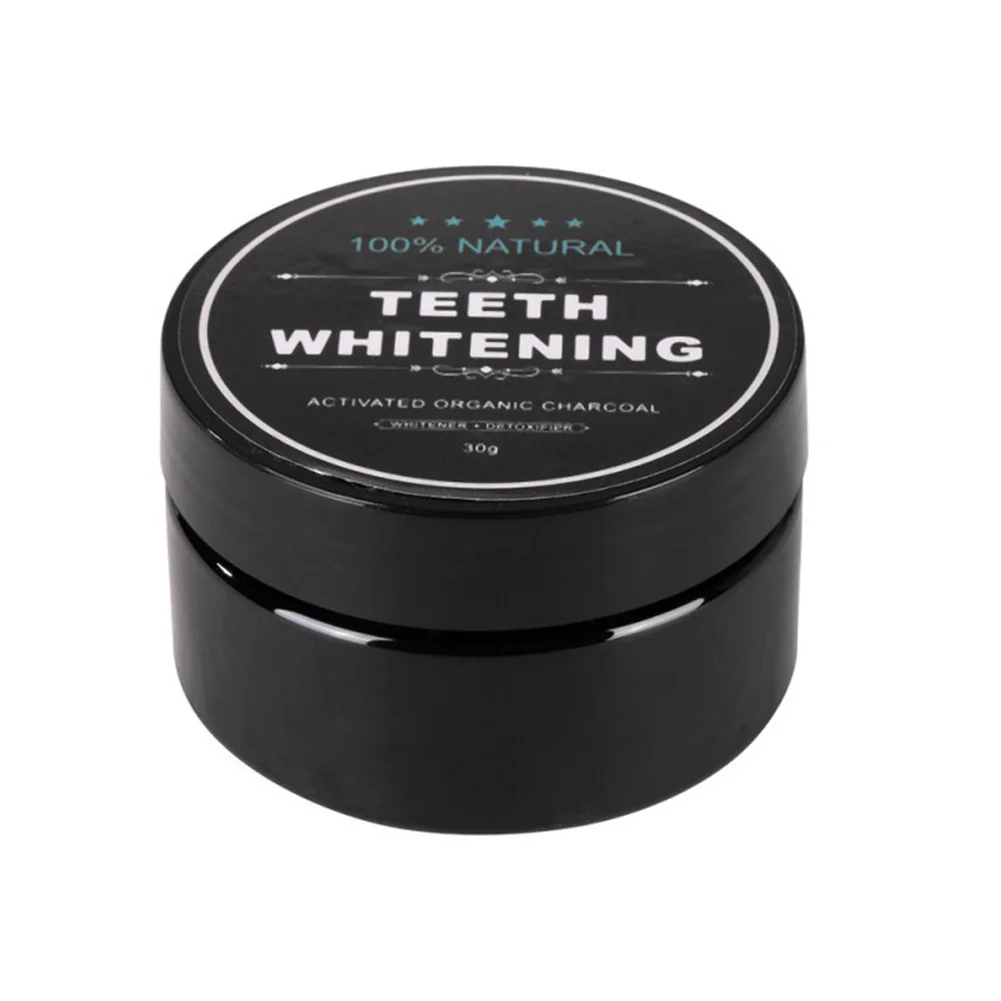 

30g Activated Bamboo Charcoal Powder Food Grade Teeth Scaling Powder Oral Hygiene Cleaning Packing