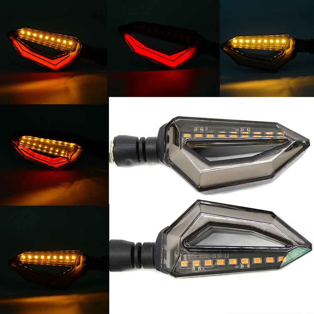 

For FZ09 MT-09 MT-07 Motorcycle Turn Signal Lights Soft Flashing Motorcycle Indicator Flashing Motorcycle Rear Light Signal Lamp
