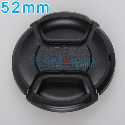 10pcs Camera Lens Cap 52mm Protection Cover With Antilost Rope For D80