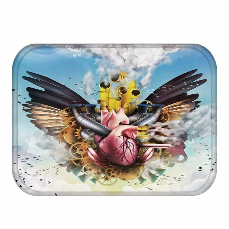 New Fashion Welcome Floor Mats Plant Animal Bird Printed Bathroom Kitchen Rug Front Doormats For Living Room Anti-Slip Tapete New Fashion Welcome Floor Mats Plant Animal Bird Printed Bathroom Kitchen Rug Front Doormats For Living Room Anti-Slip Tapete