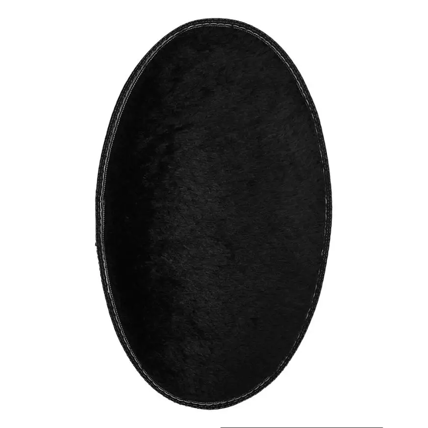 30*50 см Противоскользящий пушистый ворсистый ковер для дома, спальни, ванной комнаты, коврик для двери, легко моется, горячая распродажа, хорошее качество, C30428 - Цвет: Black