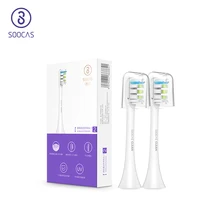 Soocas X3 X1 X5 Zahnbürste Köpfe Soocare Ersatz Kopf sonic Elektrische Elektrische Pinsel Reinigen Kopf 2 stücke Akustische welle