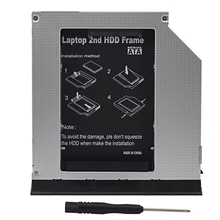 TISHRIC Caddy 9,5 Sata для Dell Latitude Inspiron E6320 E6420 E6520 E6330 E6430 E6530 2nd Hdd SSD адаптер чехол Optibay корпус