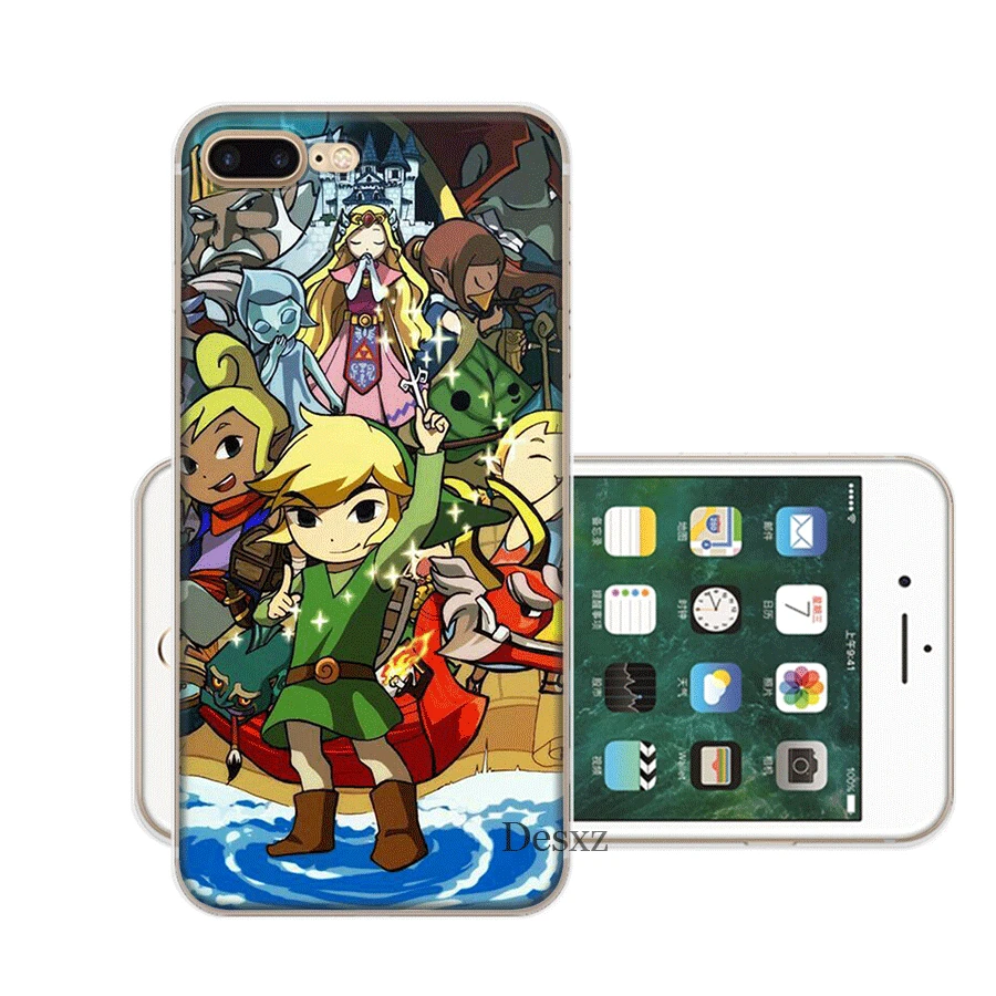 Жесткий чехол Gereleek для iPhone 6 6s 7 8 Plus X XR XS Max 5 5S SE Legend Of Zelda|Чехлы-накладки| |